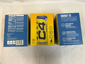 3x 4 Packs C4 Energy Drink 12oz Cans