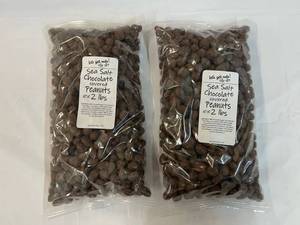 2x 2lb Bags Sea Salt Chocolate Covered Peanuts