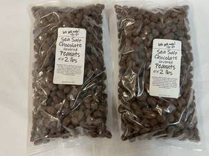 2x 2lb Bags Sea Salt Chocolate Covered Peanuts