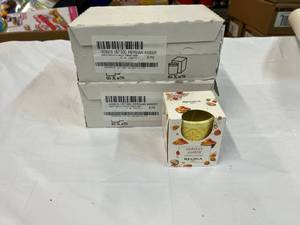 12x Persian Amber Candles-Terracota Pots