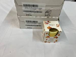 12x Persian Amber Candles-Terracota Pots