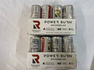 2x 12Pack Rowdy Power Burn-Watermelon