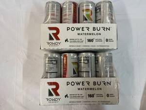 2x 12Pack Rowdy Power Burn-Watermelon