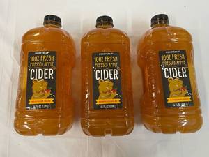 3x 64oz Honeycrisp Apple Cider