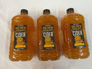 3x 64oz Honeycrisp Apple Cider