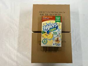 24x 8ct Wylers Singles to Go-Ginger Lemon Ice Tea