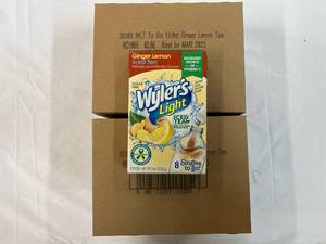 24x 8ct Wylers Singles to Go-Ginger Lemon Ice Tea