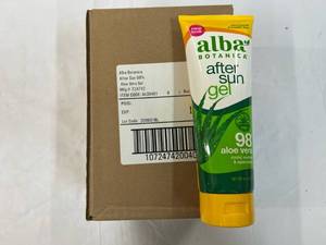 6x 8oz  Alba After Sun Gel