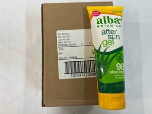 6x 8oz  Alba After Sun Gel