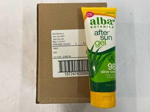 6x 8oz  Alba After Sun Gel