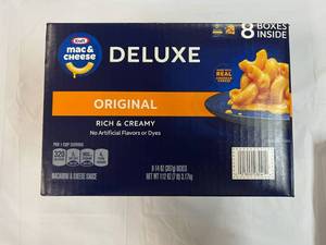 8x 14oz box Kraft Deluxe Mac & Cheese