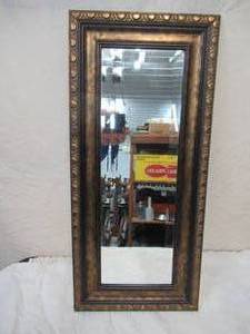 lot 85 image: Decorative Bronze framed Wall Mirror