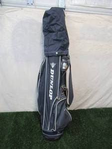 Dunlop Golf Clubs in Golf Bag with Golf Balls, Golf Club covers, Rain Cover and more. AS PICTURED.