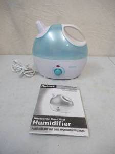 lot 184 image: Holmes Small Ultrasonic Cool Mist Humidifier HM500 with Instructions