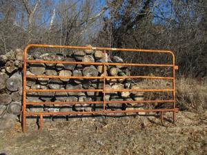 Heavy Duty 2" Steel Tubing Steel Gate 10' x 5'.