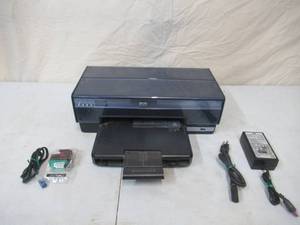 lot 189 image: HP Deskjet Printer 6840 with Ink & cords