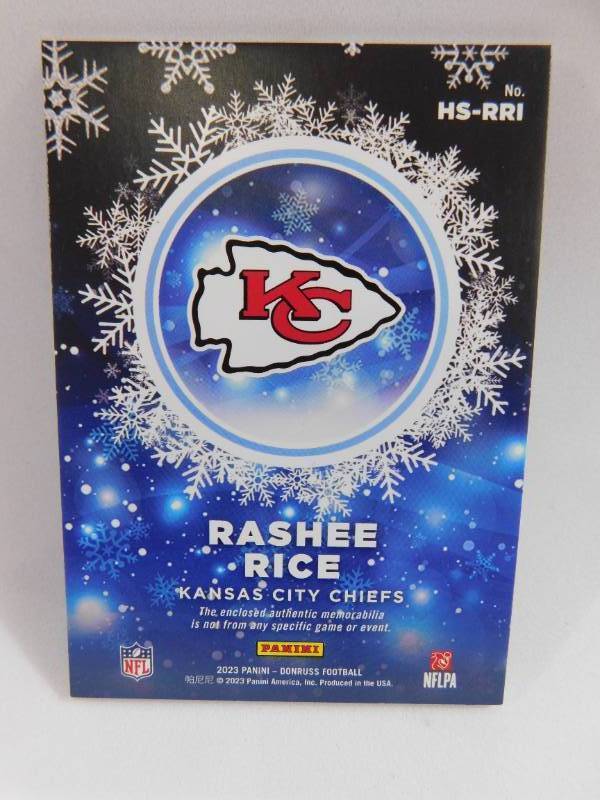 2023 Donruss Rookie Sweaters Rashee Rice Rookie Card