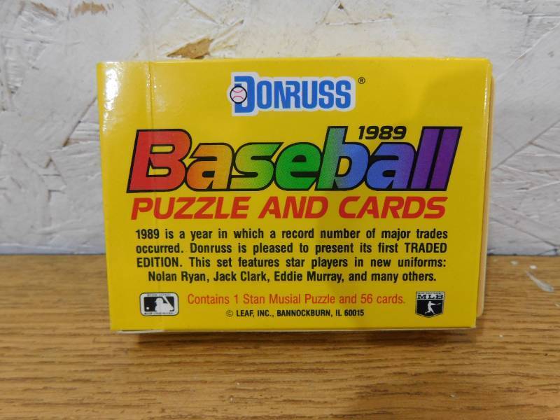1989 Donruss Traded Edition Complete Set Factory Sealed