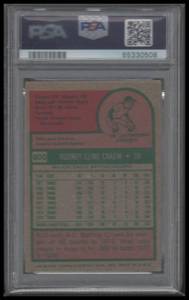 PSA 3 1975 Topps Rod Carew #600
