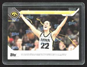 2024 Topps Now Record Breaker Caitlin Clark Rookie Card #61