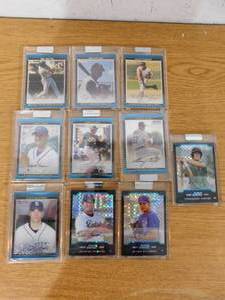 (10) Bowman and Bowman Chrome Uncirculated Rookie Cards LK