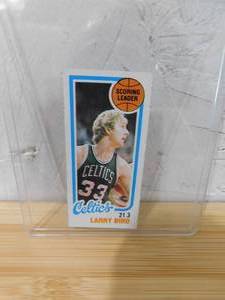 1980 Topps Larry Bird Rookie Card Panel #30