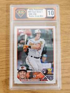 3-D Grading 10 2023 Topps Adley Rutschman Rookie Card #250
