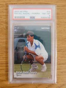 PSA 8 2003 Netpro Rafael Nadal Rookie #70