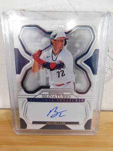 2023 National Treasures Autograph Brooks Lee Rookie Card Serial #3799