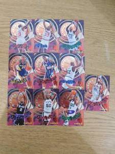 1995-96 Fleer Total O Hot Packs Complete (10) Card Set - Michael Jordan