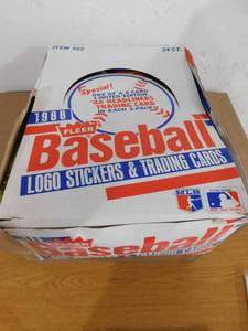 1988 Fleer Baseball Partial Rack Pack Box - 20 Packs RARE