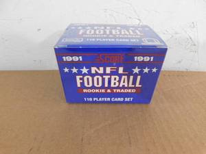 1991 Score Football Rookie & Traded Set Factory Sealed