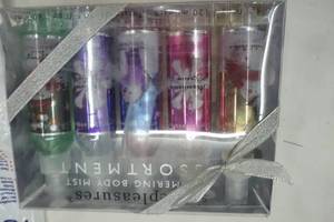 lot 11 image: Back Brace with Iced Pack, & Variety of Simple Pleasure Body Mist