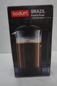 lot 16 image: New Brazil French Press 8 Cup Coffee Maker