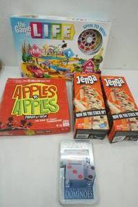 lot 38 image: Variety of Games Jenga and More