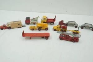lot 61 image: Vintage Construction Toy Trucks