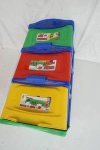 lot 120 image: Leggos 3 Tier Storage Bin