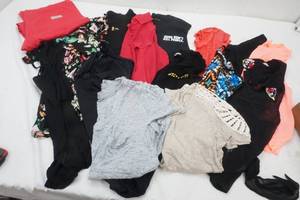 lot 203 image: Variety of Small Womens Tops