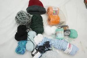 lot 243 image: Variety of Yarn (in a white bag)