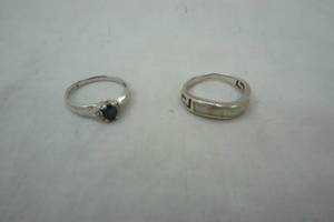 lot 284 image: Women Sterling Silver Rings