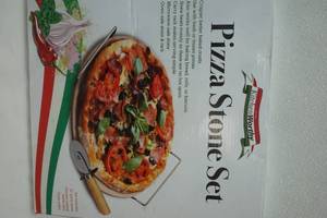 lot 290 image: New Pizza Stone with Pizza Cutter