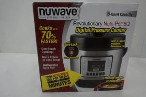 lot 309 image: New Nuwave Digital Pressure Cooker