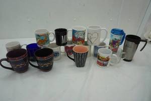 lot 338 image: Variety of Coffee Mugs
