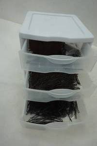 lot 391 image: small 3 Tier container with Bobby Pins