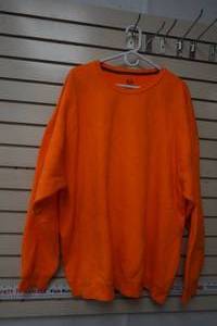 lot 463 image: Blaze Orange Fruit of The Loom Blaze Orange Sweater  3XL