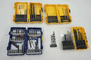 lot 481 image: Variety of Used Drill Bits and Irwin Drill Bits