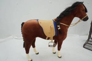 lot 529 image: American Girl Doll Horse