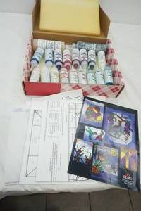 lot 540 image: Window Stain Glass DIY Kit
