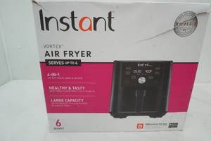 lot 546 image: New Instant Vortex Air Fryer 4-n-1