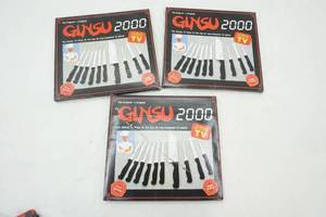 lot 582 image: 3-New Ginsu 2000 Knife Set